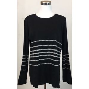 Exclusively Misook Long Sleeve Knit Top Petite PL